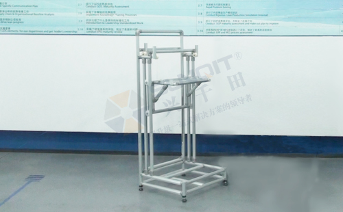 無(wú)動(dòng)力線邊物料升降架,低成本自動(dòng)化