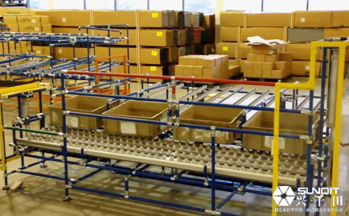 多庫位先進(jìn)先出貨架 LCIA如此神奇！