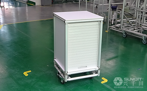 LCIA-伸縮門周轉(zhuǎn)車，還能這樣省空間