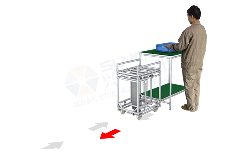 自重搬運(yùn)小車(chē)