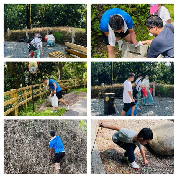 陽(yáng)臺(tái)山愛(ài)護(hù)環(huán)境公益活動(dòng)