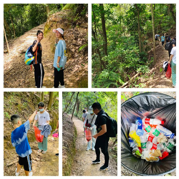 陽(yáng)臺(tái)山愛(ài)護(hù)環(huán)境公益活動(dòng)