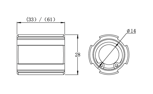 直線導向組件尺寸圖