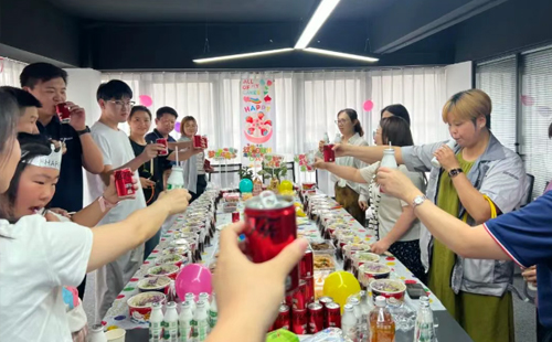 興千田蘇州分公司第二季度員工生日會3